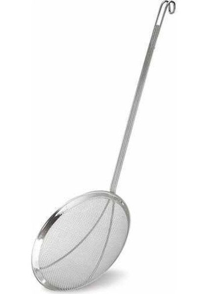 Gri Tel Kevgir (Sık) 22 Cm, Dayanıklı ve Pratik Mutfak Aksesuarı