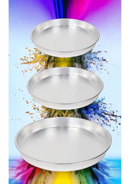 3’lü Alüminyum Fırın Tepsi Seti, 30-34 Cm, Şık ve Kullanışlı Ev Gereçleri fiyatları