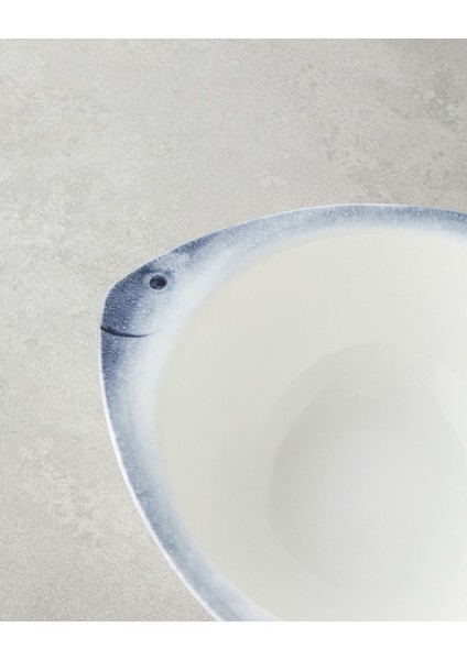 Mavi ve Beyaz Porselen Kase 23 Cm, Şık ve Dayanıklı Mutfak Aksesuarı modelleri