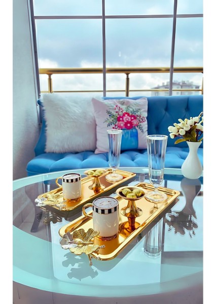 3'lü Lüx Sunum Tepsisi Seti | Şık ve Zarif Tasarım modelleri