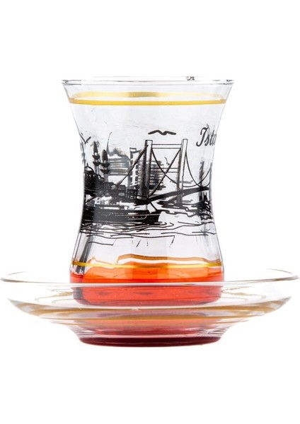 6 Kişilik Renkli Çay Bardağı Takımı, Şık ve Kullanışlı Set modelleri