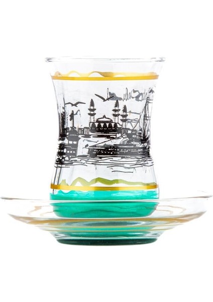 6 Kişilik Renkli Çay Bardağı Takımı, Şık ve Kullanışlı Set fırsatları