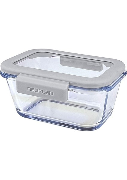 Şeffaf Cam Saklama Kabı 460ML, Modern ve Dayanıklı, Pratik Kullanım fiyatları