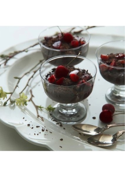 Şeffaf 2'li Cam Tatlı Kase Seti, 285 Cc, Şık ve Kullanışlı Tasarım modelleri