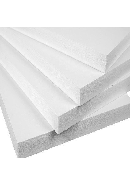 7.5-8mm Beyaz Foreks Levha Pvc Foam Dekota Maket Malzemesi modelleri