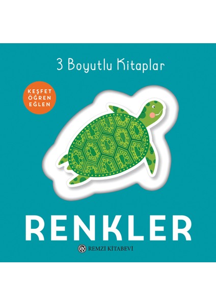 Renkler - 3 Boyutlu Kitaplar