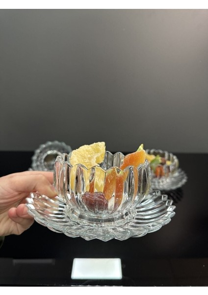 12 Parça Beyaz Çerezlik Kase Takımı, Şık ve Kullanışlı Sunum Seti fiyatları