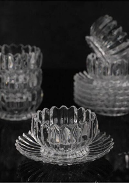 12 Parça Beyaz Çerezlik Kase Takımı, Şık ve Kullanışlı Sunum Seti fırsatları