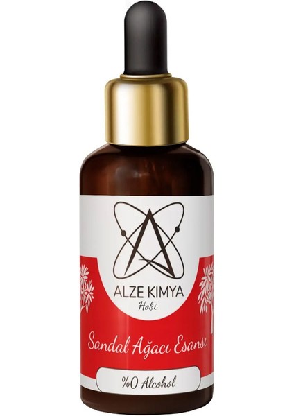 Yoğun Sandal Esansı 20 Ml, Mum ve Buhurdanlık Için Ideal Aromalı Sıvı