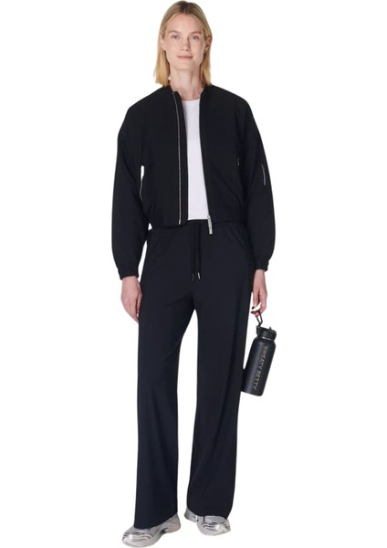 Explorer Wide Leg 30 Trouser Kadın Siyah Pantolon modelleri