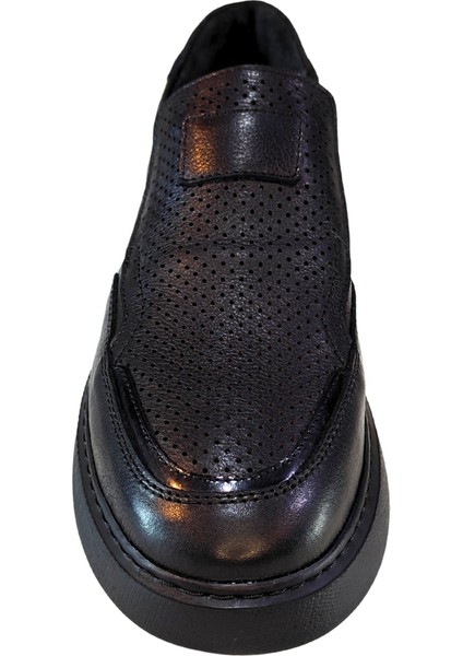 Erkek Hakiki Tabaka Deri Lastik Bantlı Sneakers Ayakkabı 25WM0301 modelleri