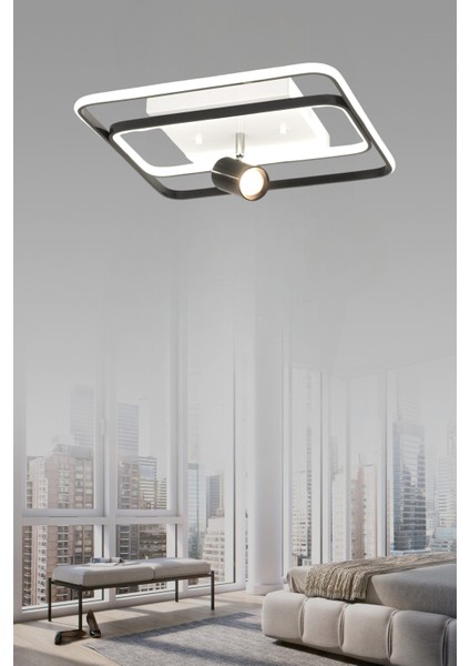 ESSLİGHT ELENİ 45 CM PLAFONYER LED AVİZE 3 RENK IŞIK MODLU (BEYAZ SARI GÜN IŞIĞI) SALON OTURMA ODASI YATAK ODASI OFİS fiyatları