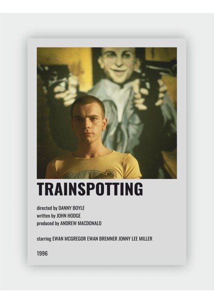 Renkli Film Bilgi Kartı Duvar Posteri, Eğlenceli ve Şık Dekorasyon Için Mükemmel