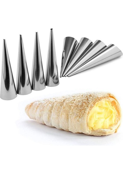 12 cm Tatlı Kalıpları, 20 Adet, Gri, Pratik ve Şık Mutfak Gereci.