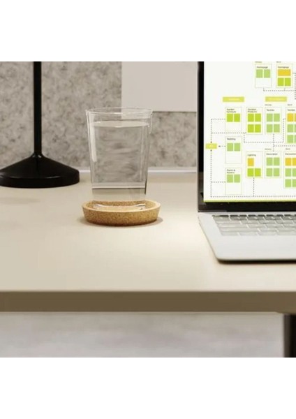 Şık ve Doğal Mantar Bardak Altlığı Seti, Masanıza Zarif Dokunuş Sağlar modelleri