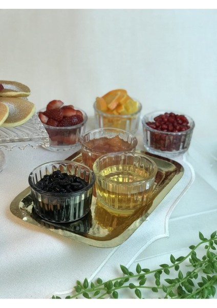 Turuncu 6'lı Mini Reçellik, Çerezlik ve Sosluk Kase Seti fiyatları