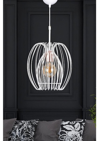 Beyaz Balina Sarkıt Avize, Şık ve Dekoratif Aydınlatma Seçeneği