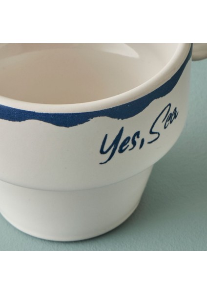 Iki Parça Mavi Seramik Espresso Seti, 105 Cc, Zarif ve Şık Tasarım modelleri