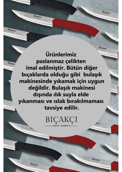 3 Parça Mutfak Bıçakları Seti, Et, Ekmek, Sebze ve Meyve Kesim Için Uygun fiyatları