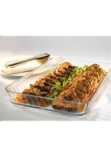 Turuncu Dikdörtgen Büyük Boy Fırın Tepsisi, Geniş ve Dayanıklı Mutfak Gereci