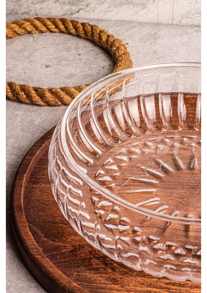 Büyük Boy Şeffaf Cam Salata Sunum Kasesi, Şık ve Kullanışlı Tasarım fırsatları