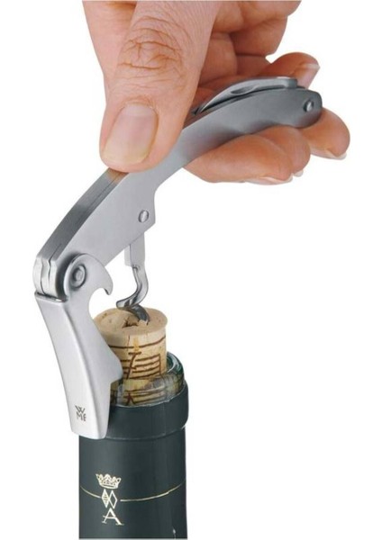 Beyaz Çelik Garson Tipi Tirbüşon, Dayanıklı ve Şık Mutfak Gereci fırsatları