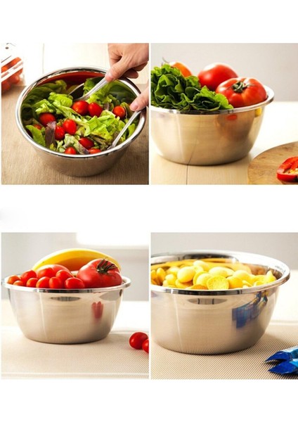 Paslanmaz Çelik Karıştırma Kabı 26 cm 2.3 Litre Profesyonel fiyatları