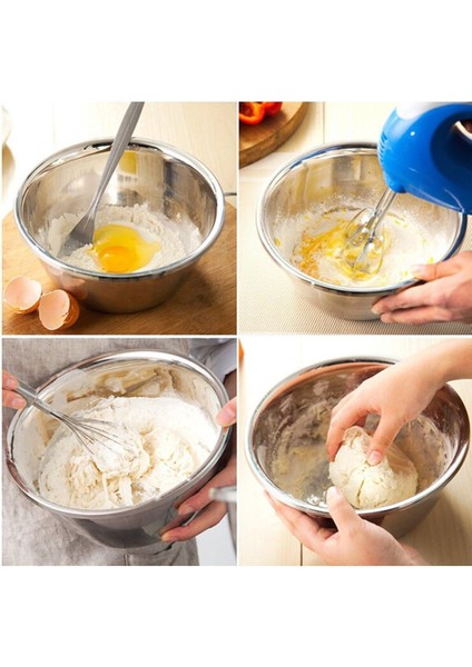 Paslanmaz Çelik Karıştırma Kabı 26 cm 2.3 Litre Profesyonel modelleri