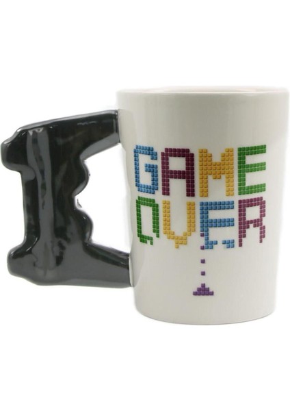 Renkli Joystick Tasarımlı Seramik Kupa Bardak, Eğlenceli ve Şık Hediye Seçeneği fiyatları