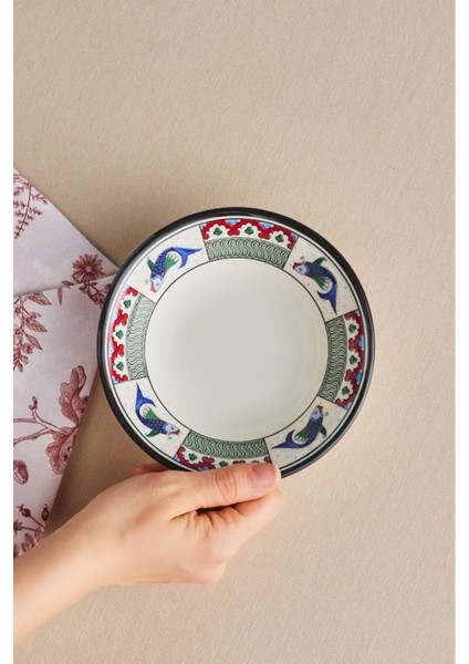 Çok Renkli Iznik Balık Kase 16 Cm, Şık ve Zarif Tasarım fiyatları