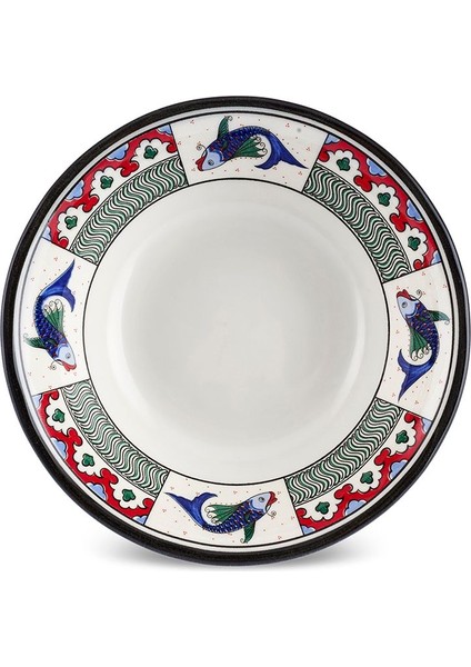 Çok Renkli Iznik Balık Kase 16 Cm, Şık ve Zarif Tasarım fırsatları