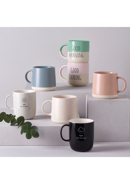 Pembe 430 ml Seramik Kupa, Şık ve Dayanıklı Tasarım fiyatları