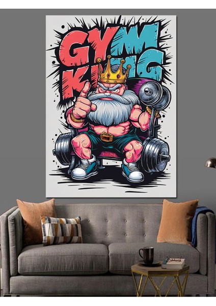 Renkli Dekoratif Kanvas ve Mdf Ahşap Tablo, Şık ve Modern Tasarım fırsatları