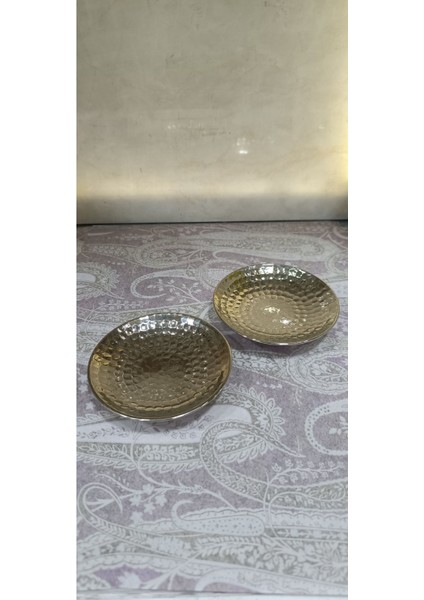 Beyaz Bakır Çerezlik ve Meze Sunumluk, 11.5 Cm, 2'li Set fiyatları