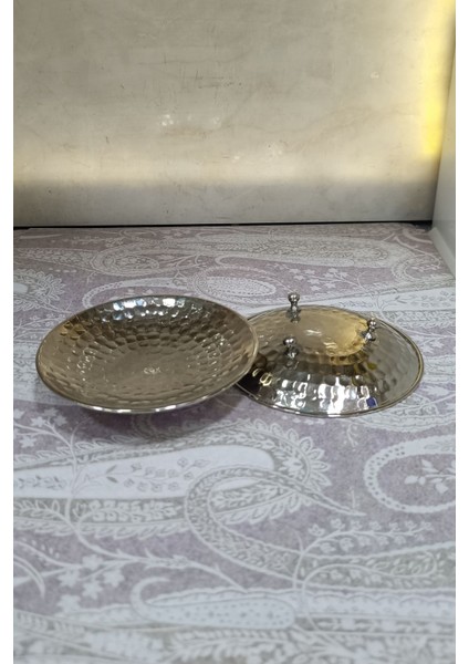 Beyaz Bakır Çerezlik ve Meze Sunumluk, 11.5 Cm, 2'li Set indirimleri