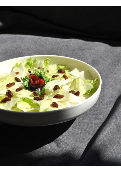 Beyaz Porselen 22 cm Orta Salata ve Meze Servis Kasesi, Şık ve Kullanışlı Tasarım fiyatları