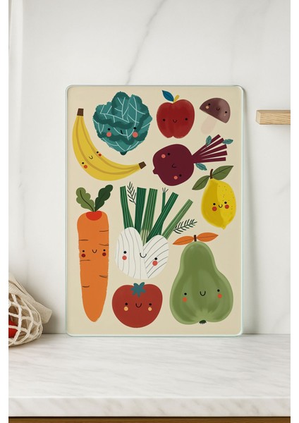 Şeffaf Cam Kesme Tahtası 20X30 Cm, Dayanıklı ve Hijyenik Mutfak Gereci fiyatları