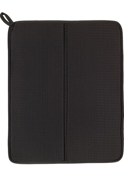 Koyu Gri Bulaşıklık Kurutma Matı ve Bezi, Pratik ve Şık Kullanım