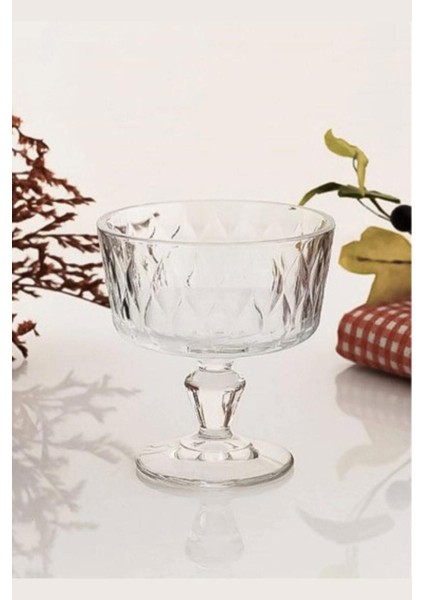 440414 Leafy Dondurmalık 260CC 6'lı Beyaz, Sağlıklı ve Şık Sunum Için Ideal