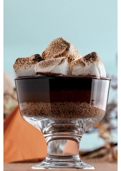 Şeffaf 6'lı Tatlı ve Dondurma Kasesi Seti, 285 Cc, Şık ve Dayanıklı Tasarım