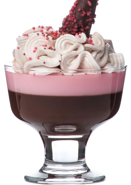 Şeffaf 6'lı Tatlı ve Dondurma Kasesi Seti, 285 Cc, Şık ve Dayanıklı Tasarım fiyatları