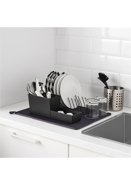 Renkli Bulaşık Kurulama Örtüsü 36X46, Nysköljd, Gri, Kurutma Matı modelleri