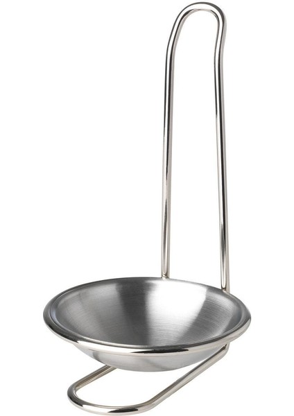 Paslanmaz Çelik Kepçe Tutucu 17X10 Cm, Dayanıklı ve Şık Mutfak Aksesuarı fiyatları