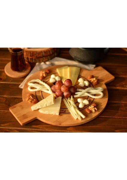 Beyaz Peynir Sunum Tahtası - Şık ve Kullanışlı Mutfak Aksesuarı