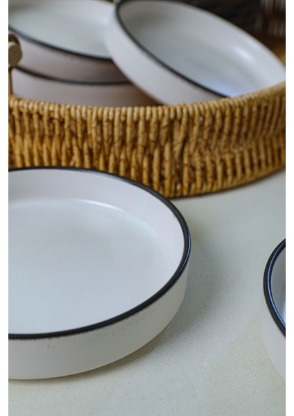 Şık 14 cm 6'lı Çerezlik ve Sosluk Seti, Beyaz Renk, Kolay Kullanım ve Temizleme fırsatları