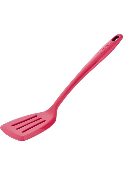 Kırmızı Esnek Delikli Spatula, Çok Amaçlı ve Dayanıklı Mutfak Gereci
