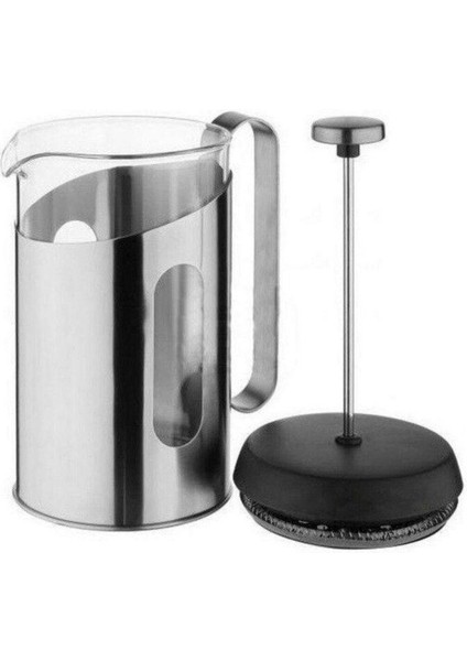 Şık Beyaz French Press 350 Ml, Kahve ve Çay Için Ideal Seçenek indirimleri