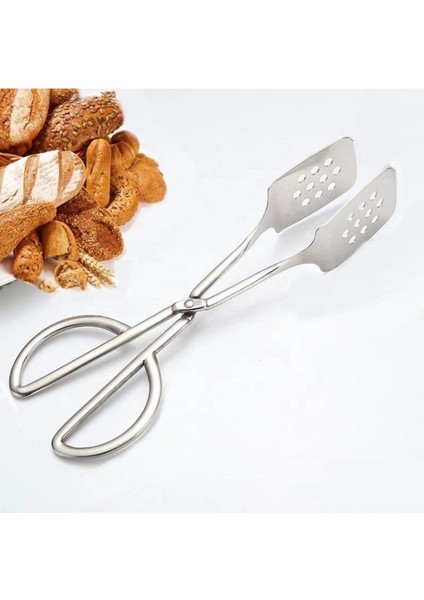 26 cm Delikli Salata Servis Maşası, Şık ve Kullanışlı Mutfak Gereci