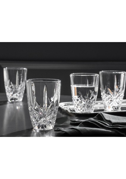Dörtlü Kahve ve Su Bardağı Seti, 140 Ml, Şık ve Kullanışlı Tasarım