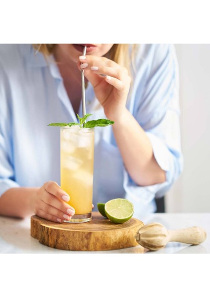 Beyaz 6'lı Meşrubat Bardağı Seti Şık ve Kullanışlı Tasarım